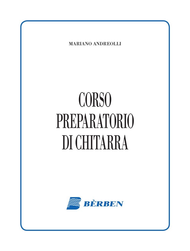 Corso Preparatorio Di Chitarra